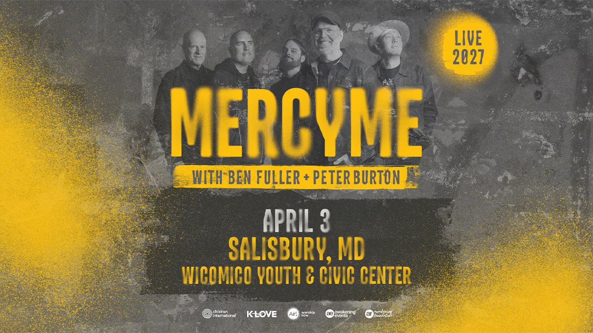 MercyMe with Ben Fuller + Peter Burton promo artwork