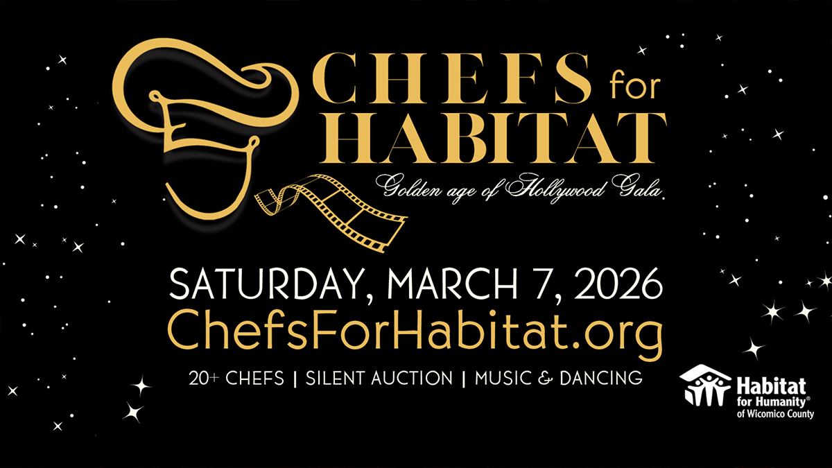 Chefs for Habitat promo artwork