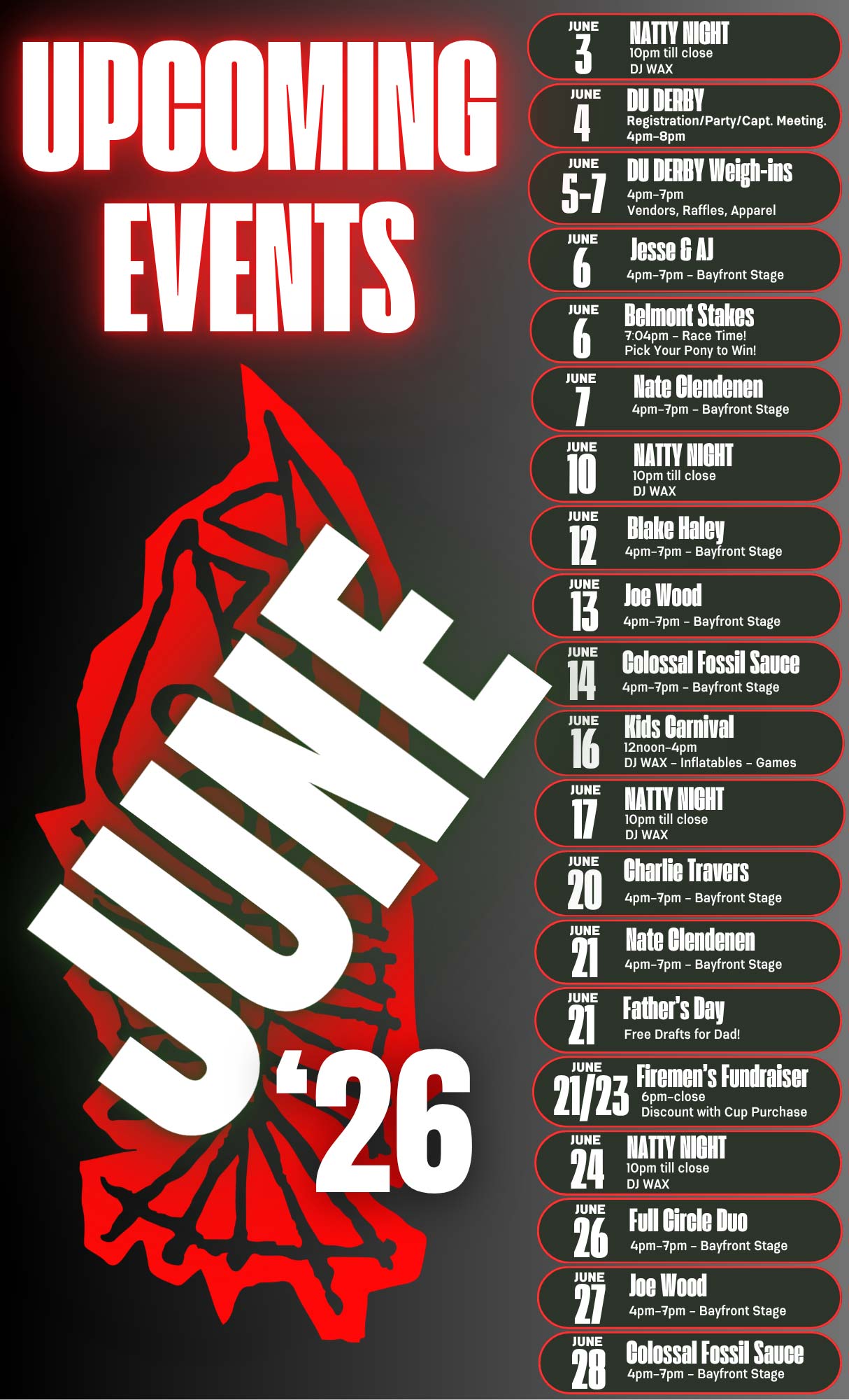 June event calendar