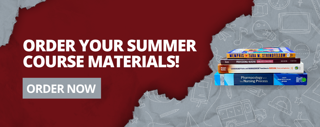 Order Your Summer Course Materials Here!