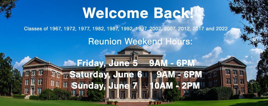 Reunion Weekend Hours