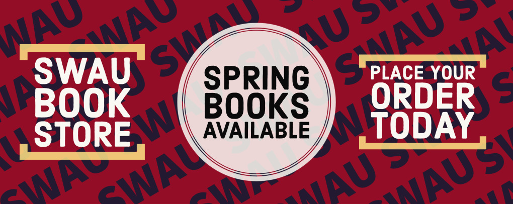 Spring 2026 Textbooks now available!!!