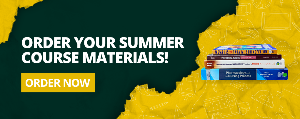 Order Your Summer Course Materials Here