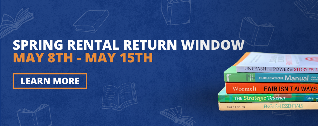 Spring Rental Return Information - Spring Rental Return Window: May 8th - 15th
