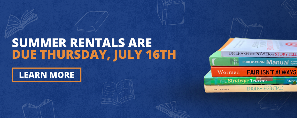 Summer Rental Return Information - Summer Rental Return Date: July 16th