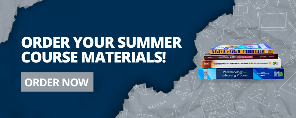 Order Your Summer Course Materials Here
