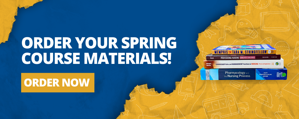 Order Spring Course Materials