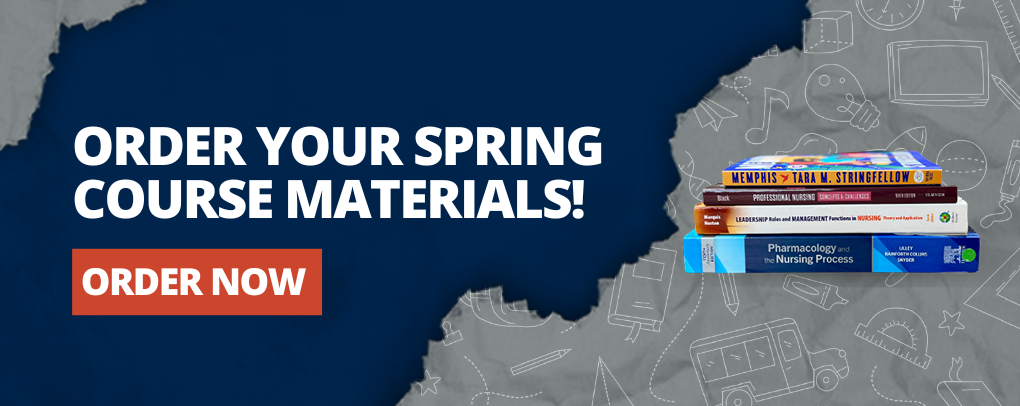 Order Spring Course Materials