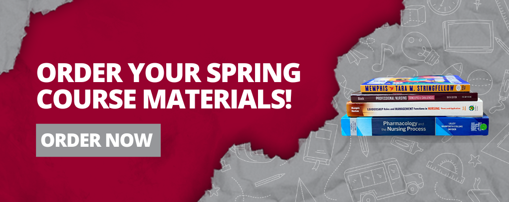 Order Spring Course Materials