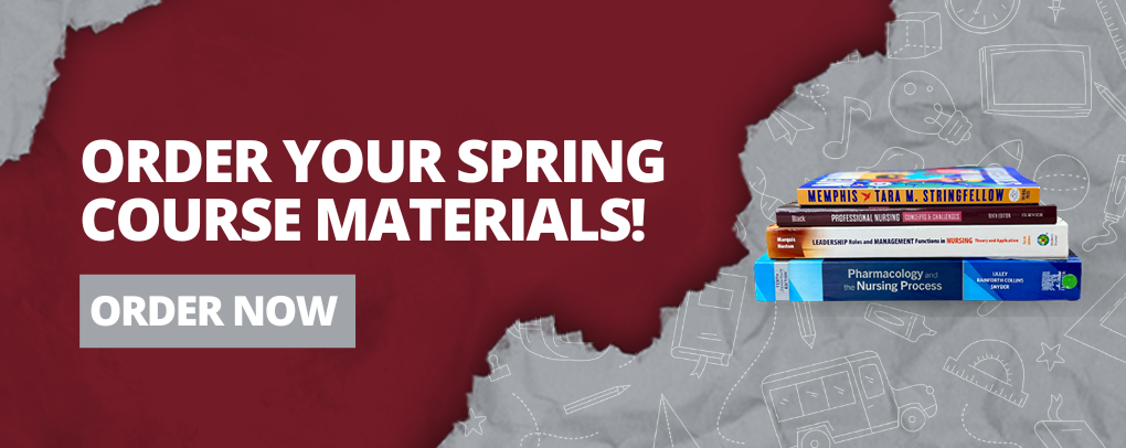 Order Spring Course Materials