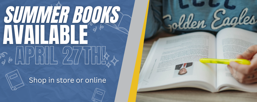 Summer Books Will Be Available Starting April 27th!