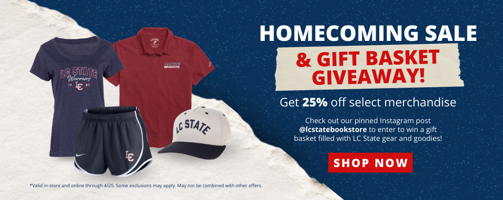 Homecoming Sale & Gift Basket Giveaway - 25% off select merchandise