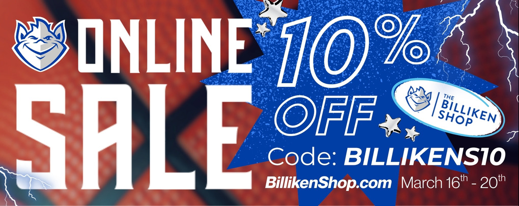 10% Off Entire Purchase w/ Code: BILLIKENS10 at checkout. 3/16-3/20.