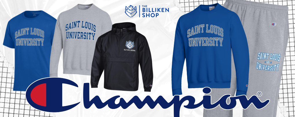 Billiken Shop new Champion Collection banner