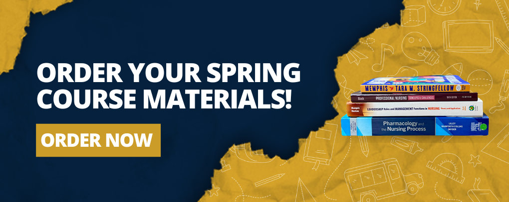 Order Spring Course Materials