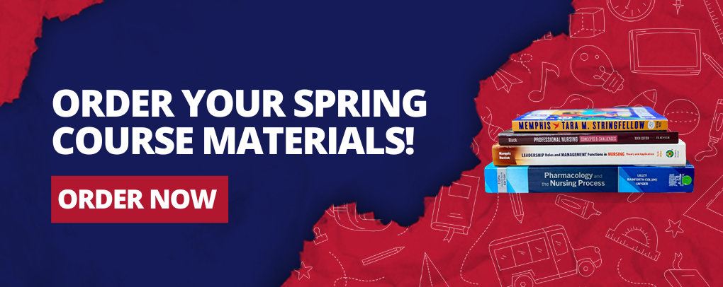 Order Spring Course Materials