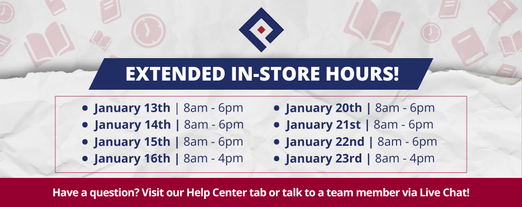 Extended January Hours