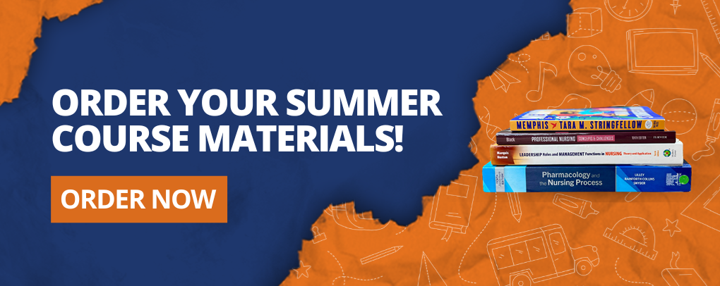 Order Your Summer Course Materials Here