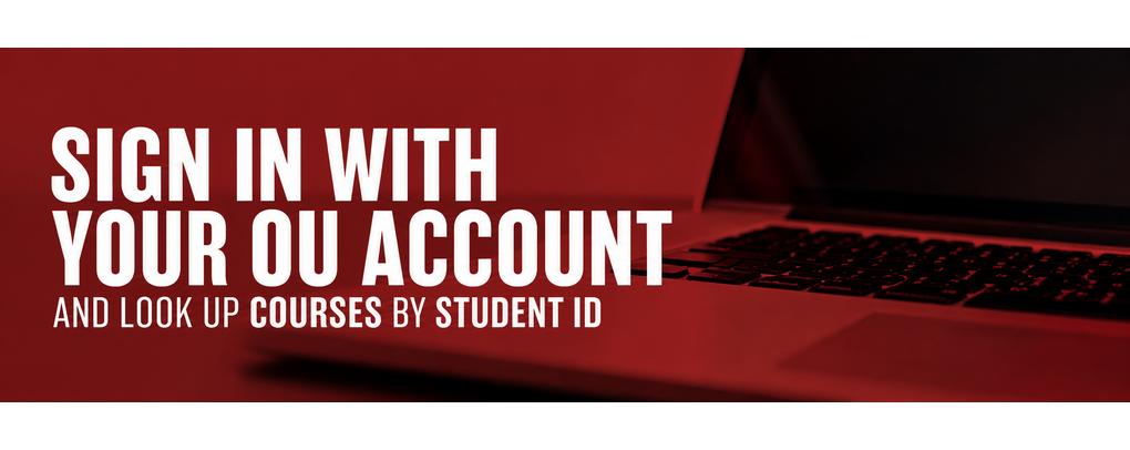 Lookup course materials by student ID