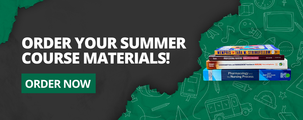 Order Your Summer Course Materials Here