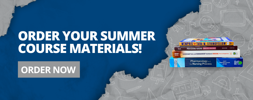 Summer Course Materials Are Available To Order