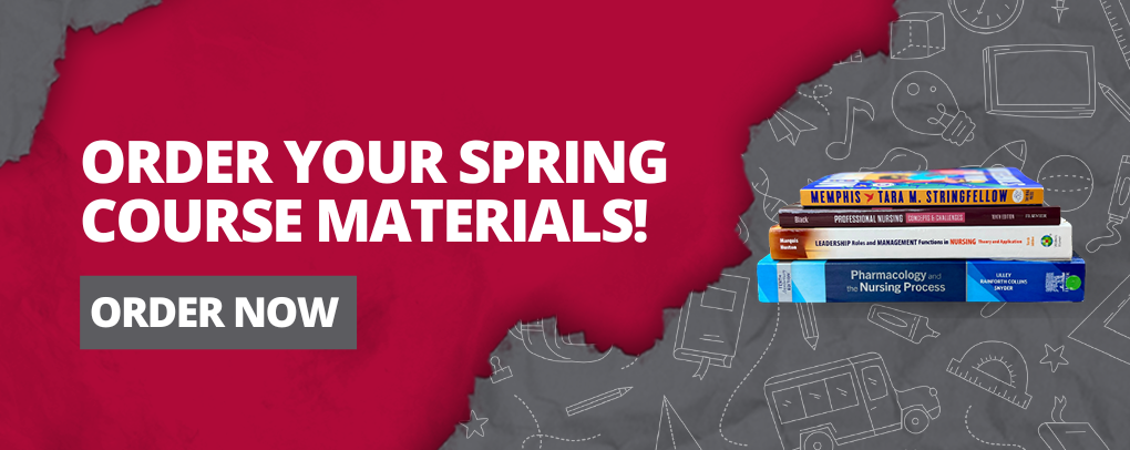 Order Spring Course Materials
