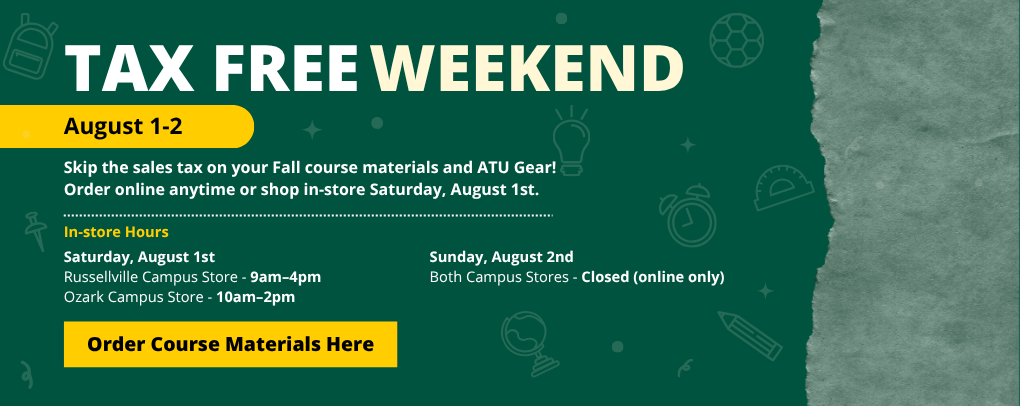 ATU - Fall 26 - Tax Free Weekend Banner