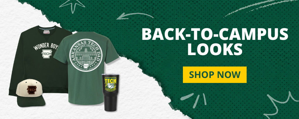 ATU Bookstore banner promoting Early Fall apparel collection