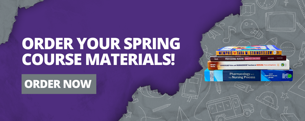 Order Spring Course Materials