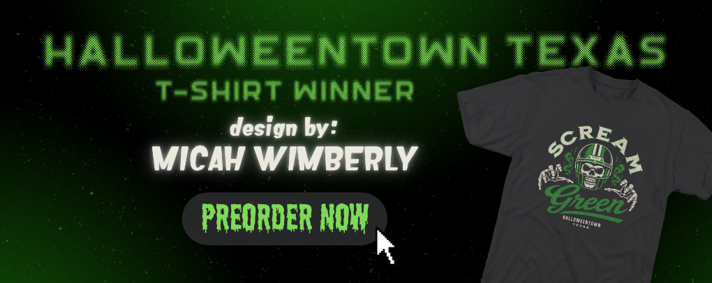 Scream Green Halloween t-shirt preorders now open!
