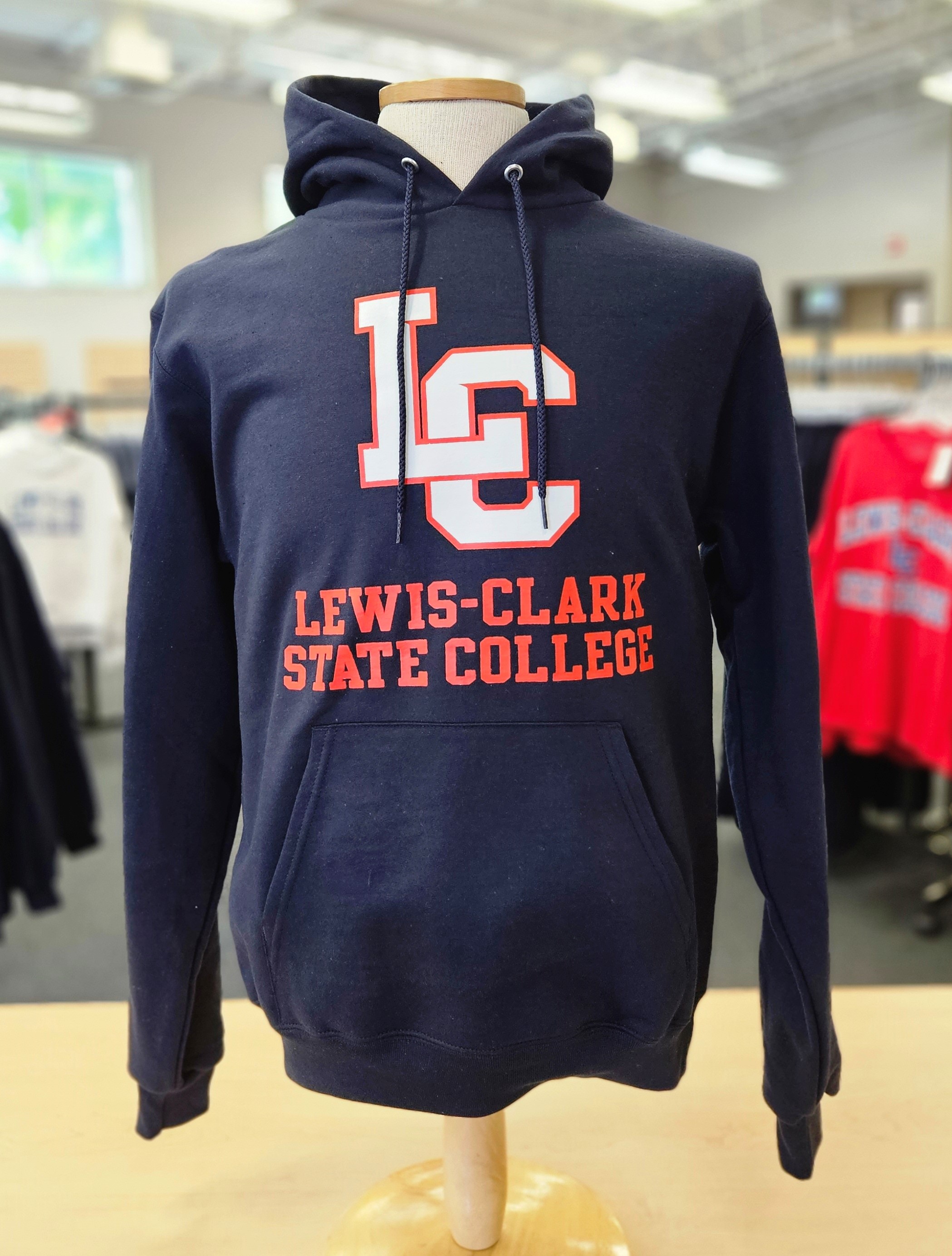 LC State Men's Hooded Sweatshirt