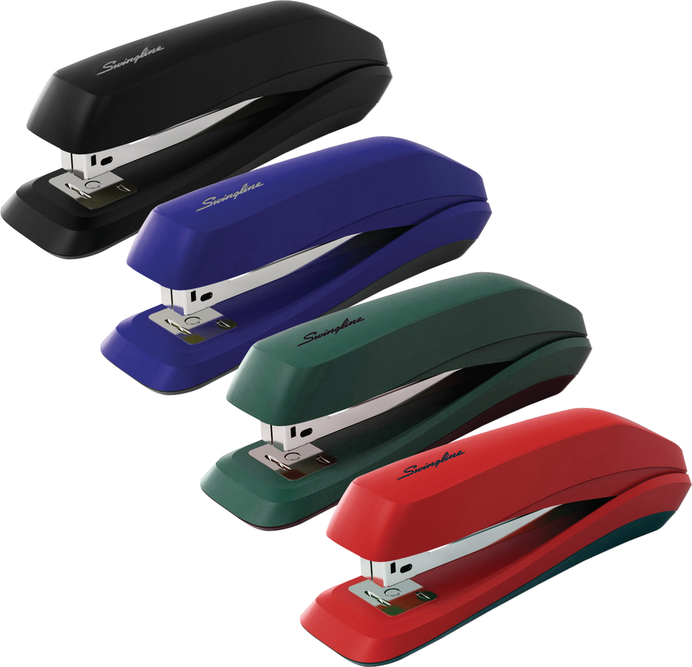 Swingline Standard Desktop Antimicrobial Stapler Value Pack - Asst Standard 1Pk BP 15 Sht Capacity