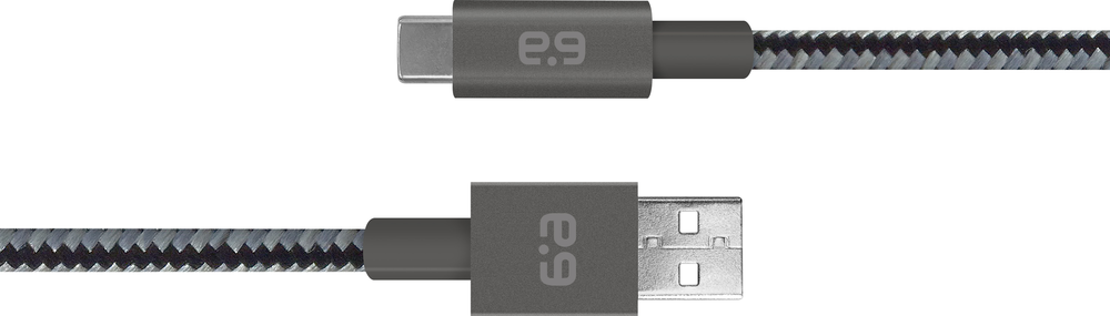 PureGear Charging Cable - Slate 4ft BP USB