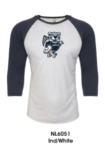 Vintage Augustus 3/4 Sleeve Raglan