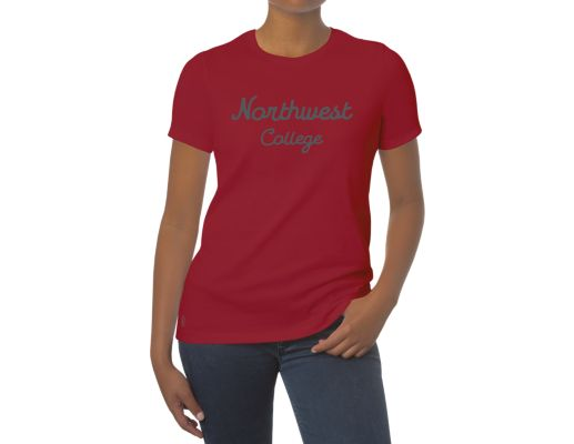 Northwest College Women's Cursive T-Shirt