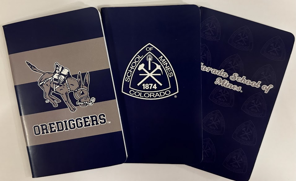 Colorado School of Mines 3 Pocket-Sized Notebooks