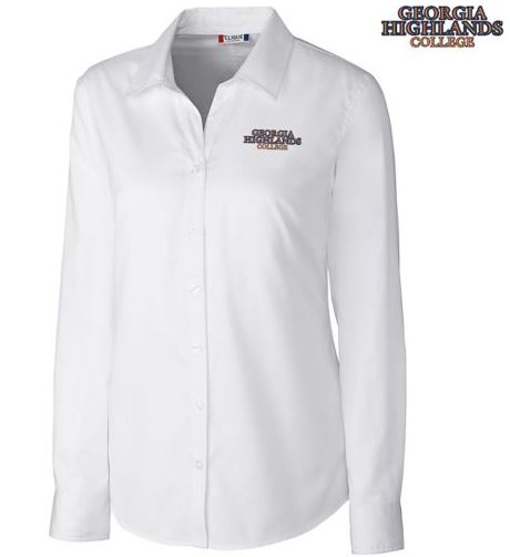Georgia Highlands College Women’s Long Sleeve Button Down