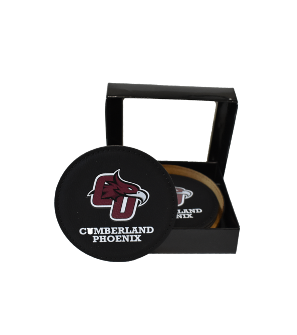 Cumberland Phoenix Leather Coaster Set