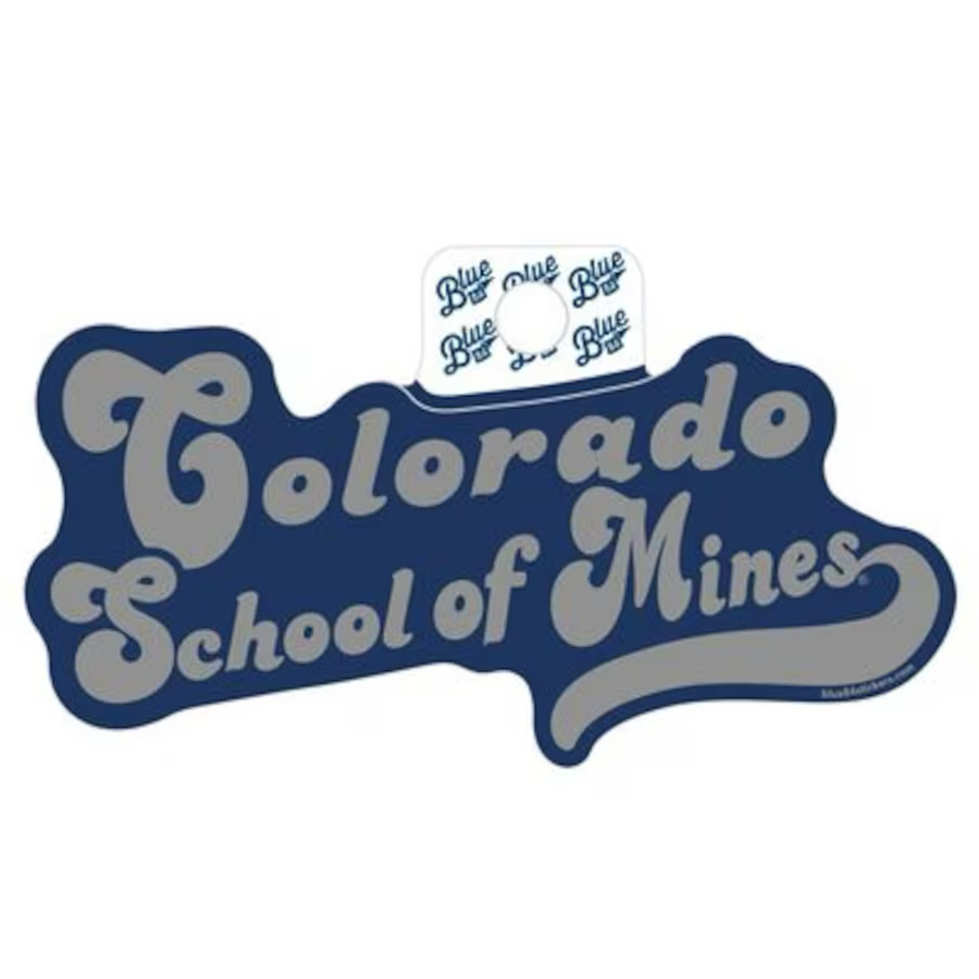 Colorado School of Mines Retro Sticker