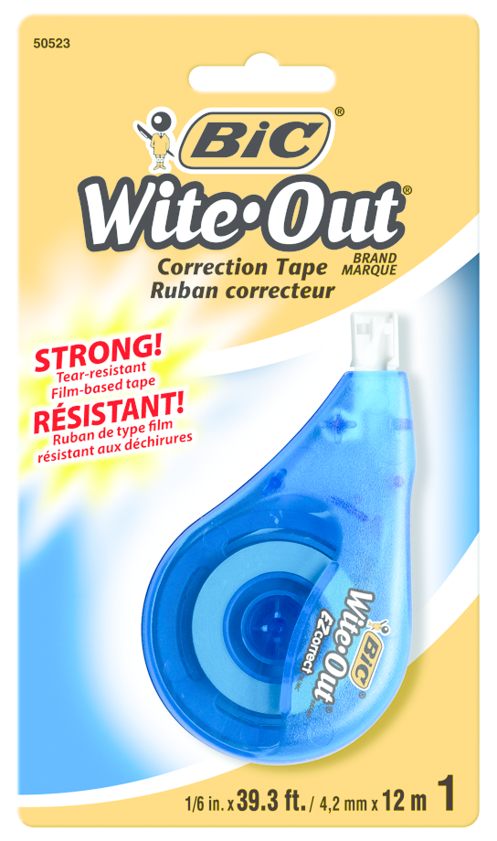 BIC Wite-Out Brand EZCorrect Correction Tape