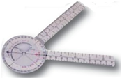 360 Degree Paddle Goniometer 8in