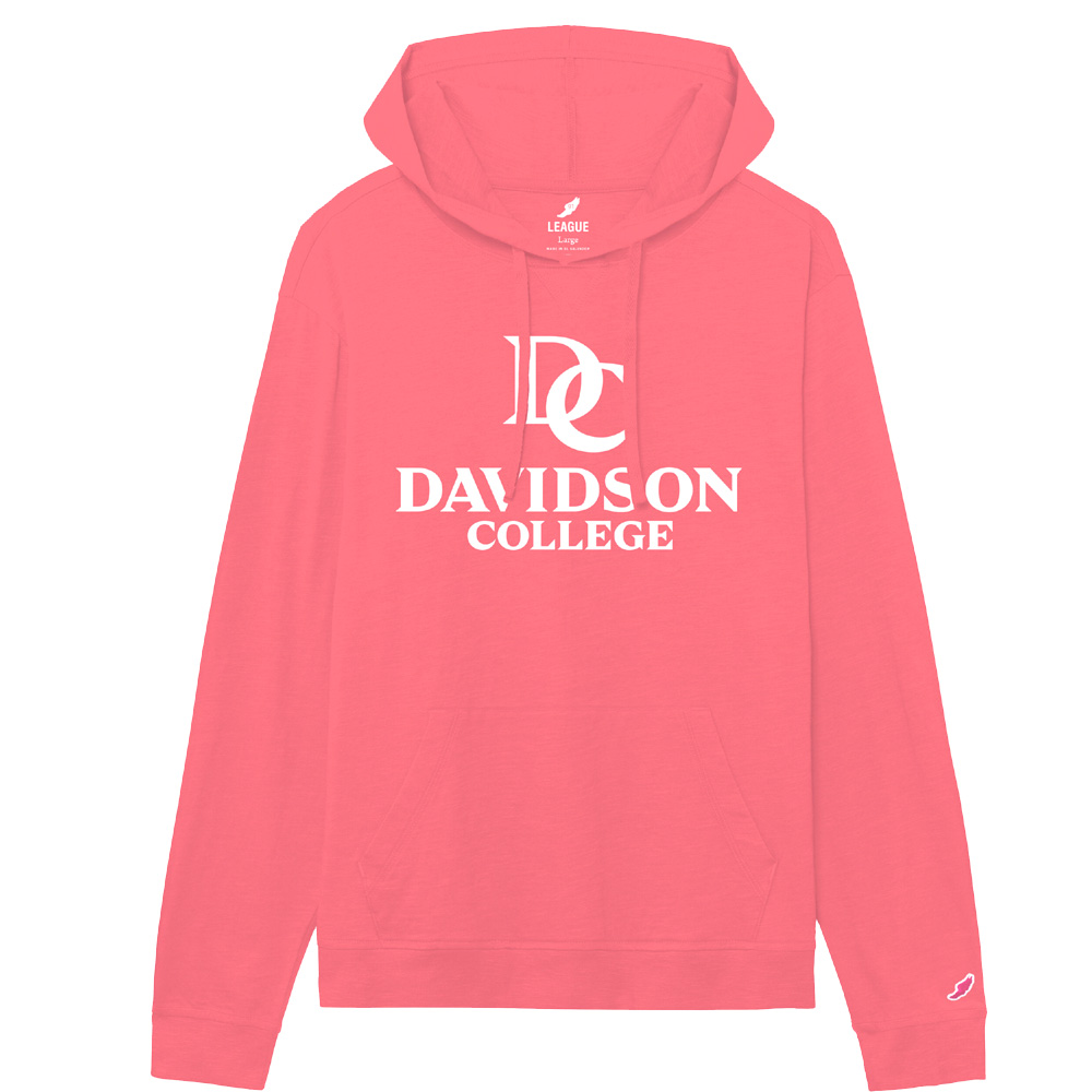 Davidson College Slub Hood – Nantucket Red - League