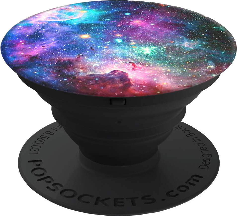 PopSockets Cosmic PopGrip - Pattern BP Blue Nebula