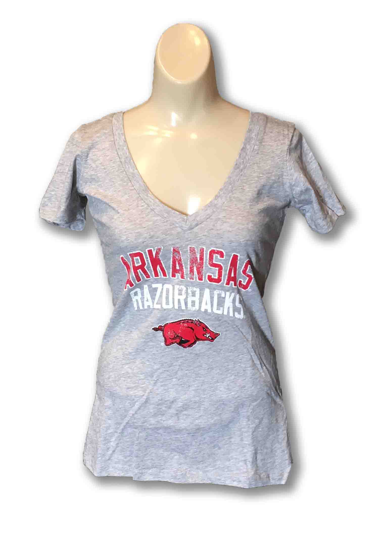 Razorback Womens Deep V-Neck
