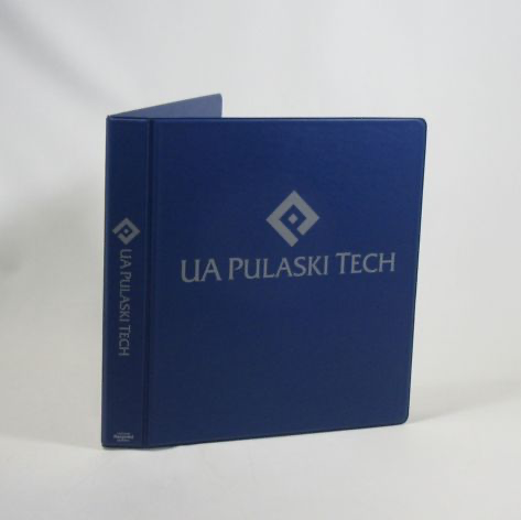 UNIVERSITY OF ARKANSAS PULASKI TECHNICAL COLLEGE 1.5'' Vinyl Binder