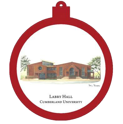 Labry Hall Christmas Ornament