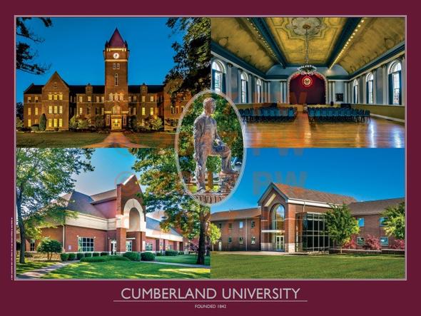 Cumberland University 18 in. by 24 in. Poster