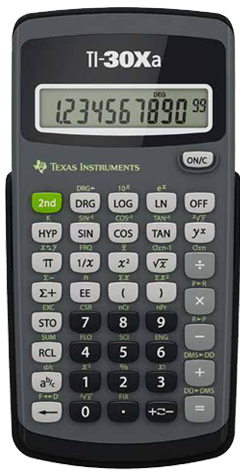 TI-30XA Scientific Calculator