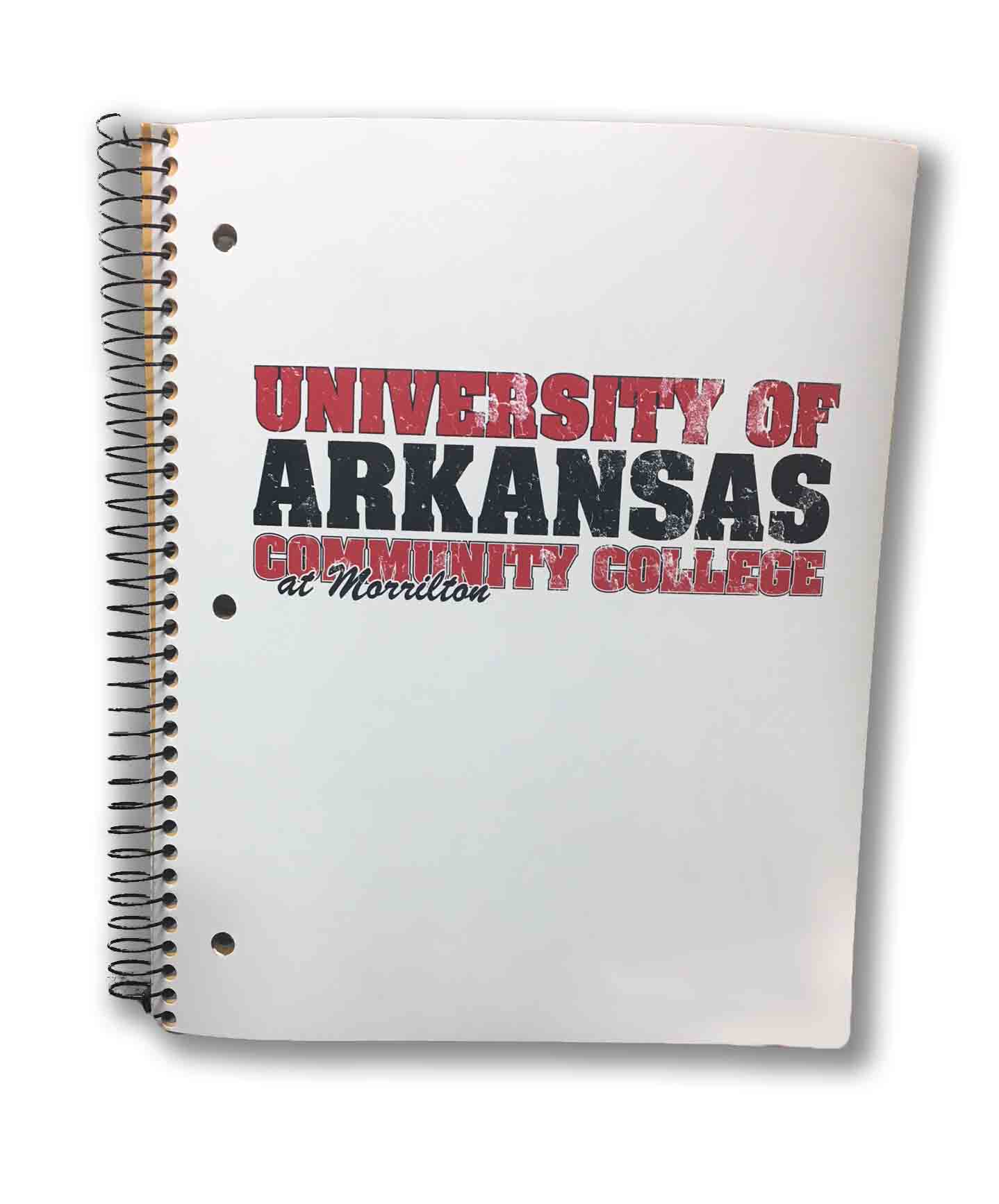 UACCM 3 Subject Notebook White