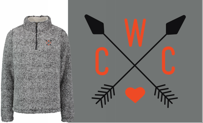 Compass Logo Sherpa Sweater